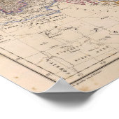 バルカン半島、オーストリア、ハンガリー ポスター (角)