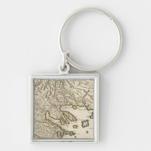 バルカン半島、ギリシャ、マケドニア2 キーホルダー (正面)