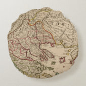 バルカン半島、ギリシャ、マケドニア3 ラウンドクッション (裏面)