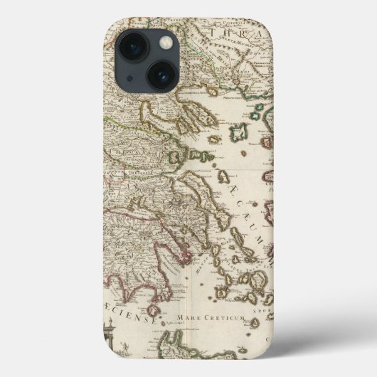 バルカン半島，ギリシャ，マケドニア Case-Mate iPhoneケース (裏面)