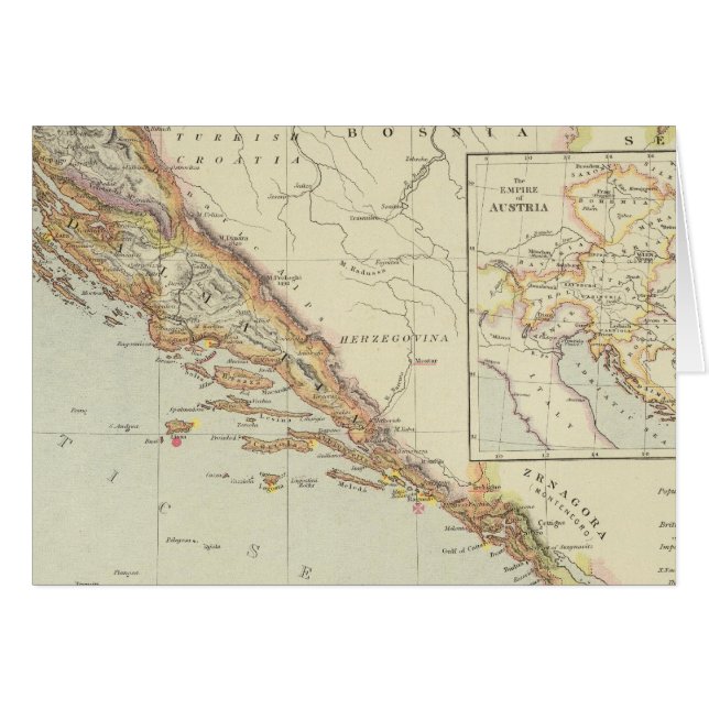 バルカン半島、クロアチア、スロベニア (正面横)