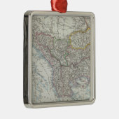 バルカン半島、トルコ、セルビア、ヨーロッパ メタルオーナメント (右)