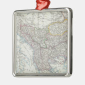 バルカン半島、トルコ、セルビア、ヨーロッパ メタルオーナメント (左)