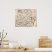 バルカン半島、トルコ、ルーマニア ポスター (キッチン)