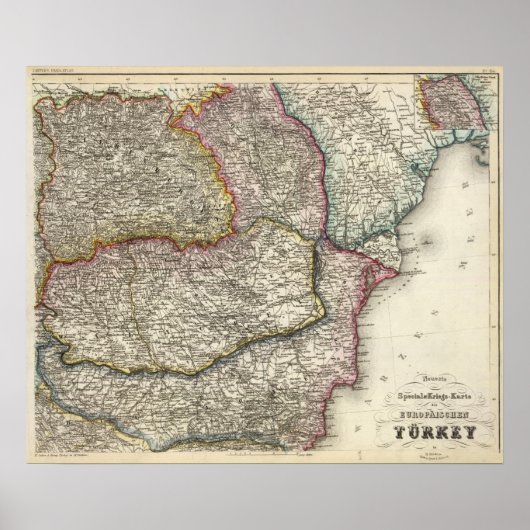 バルカン半島，ブルガリア ポスター (正面)