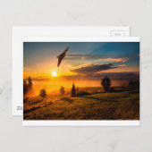 バルカン爆撃機ミスティ・ドーン ポストカード (正面/裏面)