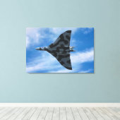 バルカン爆撃機 キャンバスプリント (インサイチュ (ウッドフロア))