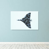 バルカン爆撃機 キャンバスプリント (インサイチュ (ウッドフロア))