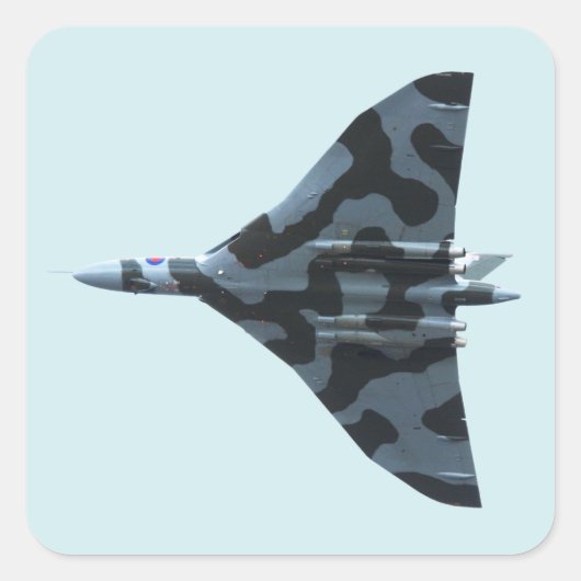 バルカン爆撃機 スクエアシール (正面)
