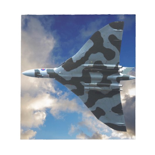 バルカン爆撃機 ノートパッド (正面)