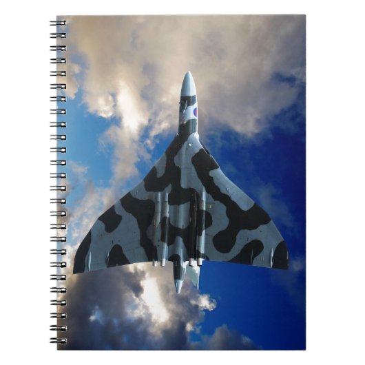 バルカン爆撃機 ノートブック (正面)