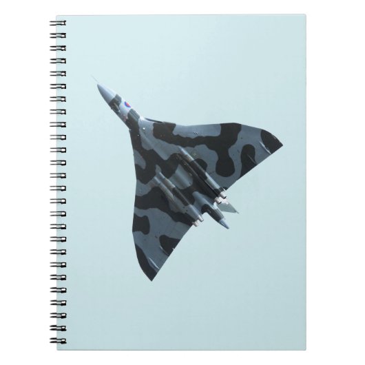 バルカン爆撃機 ノートブック (正面)