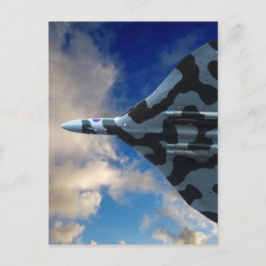 バルカン爆撃機 ポストカード (正面)