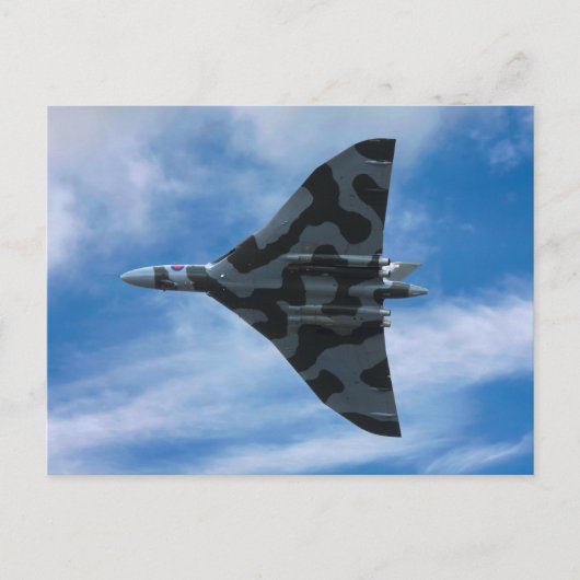 バルカン爆撃機 ポストカード (正面)