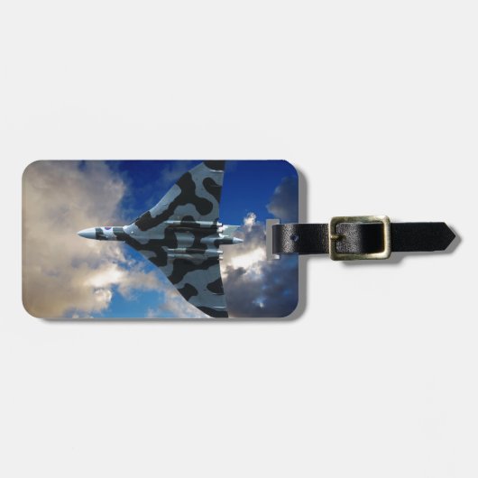 バルカン爆撃機 ラゲッジタグ (正面横)