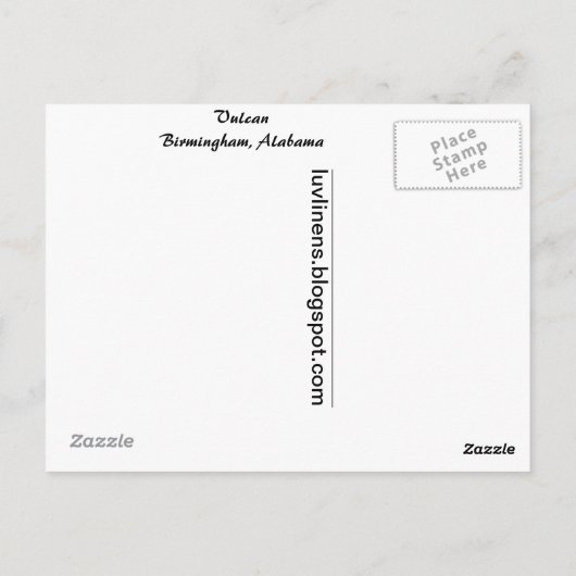 バルカン ポストカード (裏面)