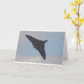 バルカンXH558アブロ カード (黄色い花)