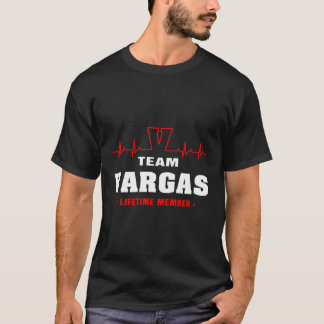バルガスパナスファミリー姓チームVargas Lifeti Tシャツ