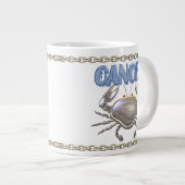 バルキサルト蠍座がん〔占星術の〕十二宮図友好 ジャンボコーヒーマグカップ (正面右)