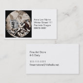 バルキリ運ーヒーロートゥヴァルハラ 名刺 (正面/裏面)