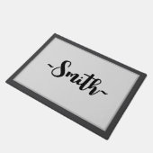 バルクカスタムのドアマット – プリントファミリの名前またはロゴ ドアマット (アングル)