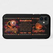 バルクサルト蠍座射手座〔占星術の〕十二宮図カスプ Case-Mate iPhoneケース (裏面(横))