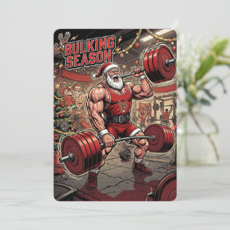 バルクシーズン ゲインズサンタジム クリスマスカード