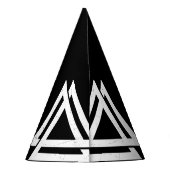 バルクナットバイキングトライアングルアート パーティーハット (裏面)