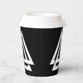 バルクナットバイキングトライアングルアート 紙コップ (右)