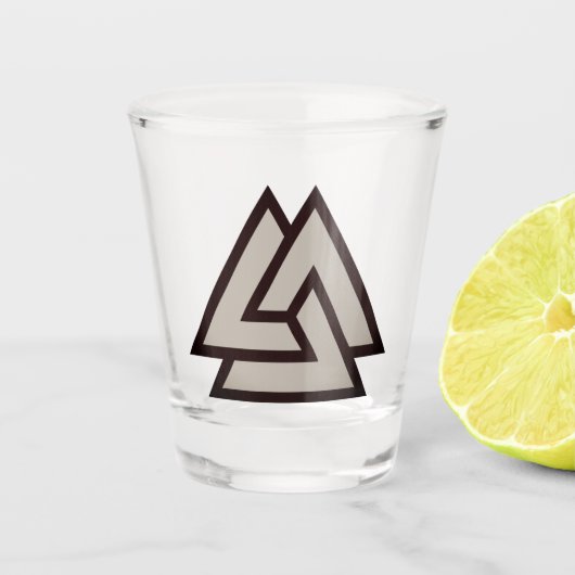 バルクナット記号 ショットグラス (正面)