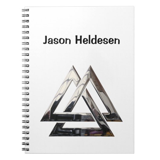 バルクナット – シルバー ノートブック (正面)