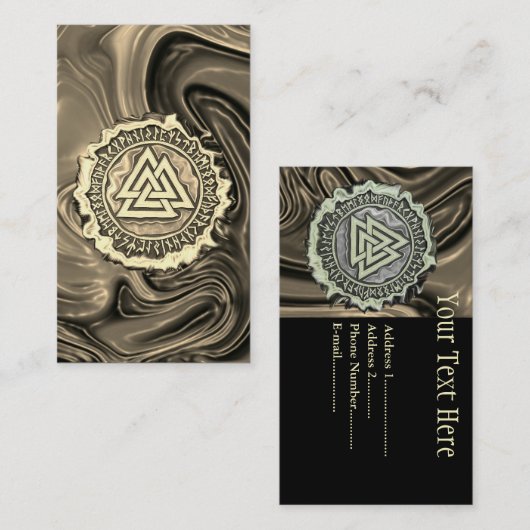 バルクナット（反り） 名刺 (正面/裏面)