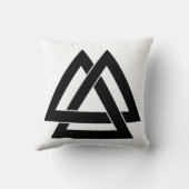 バルクナット – 黒 クッション (裏面)