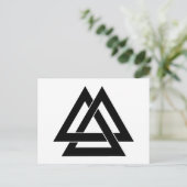 バルクナット – 黒 ポストカード (スタンド正面)