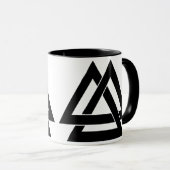 バルクナット – 黒 マグカップ (正面右)