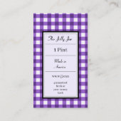 バルク自分のつるラベルホーム缶事業 名刺 (裏面)