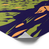 バルグランデナショナルパークイタリアヴィンテージ ポスター (角)