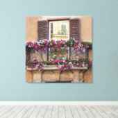 バルコイタリアンニー キャンバスプリント (インサイチュ (ウッドフロア))