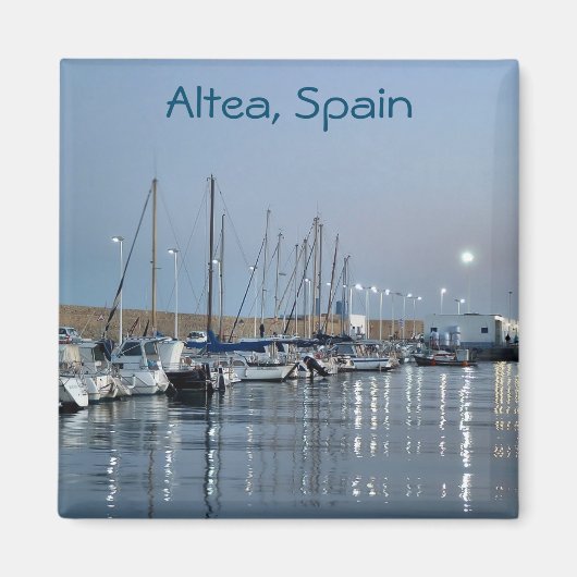 バルコスエンエルプエルトデアルティー マグネット (正面)