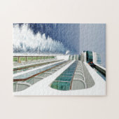 バルコニーの列からの眺め ジグソーパズル (横)