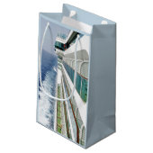 バルコニーの列のカスタムの巡航 スモールペーパーバッグ (裏面アングル)