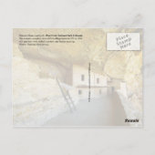 バルコニーハウスメサヴェルデ国立公園 ポストカード (裏面)