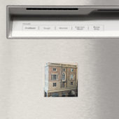 バルコニー付きのイギリスの手すり人形の家 マグネット (インサイチュ (食洗機))