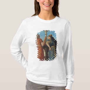 バルコニー、アルジェ1849年のユダヤ人の女性 Tシャツ