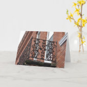 バルコニー カード (黄色い花)