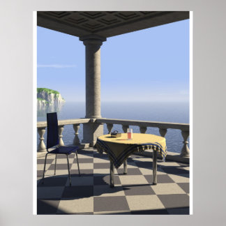 バルコニー ポスター