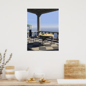 バルコニー ポスター (キッチン)