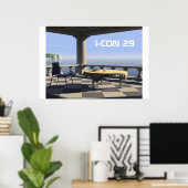 バルコニー、I-CON 29 ポスター (ホームオフィス)