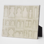 バルコニー、wi用イスラム教とムーア語のアーチデザイン フォトプラーク (側面)