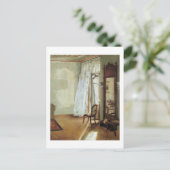 バルコン葉書付き部屋のインテリア ポストカード (スタンド正面)